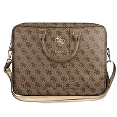 Guess Uptown GUCB15G4GFBR 15'' taška na laptop v hnedej farbe