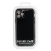 Samsung S21 FE Tel Protect Luxury szilikon tok Fekete - 1. kép