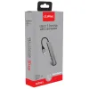 Cliptec USB HUB Adapter, USB Type-C Csatlakozással - USB 3.1 + 2xUSB 2.0 + MicroSD kártyaolvasóval Aljzattal Szürke - 3. kép