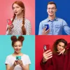 Samsung A72 4G Mercury Jelly szilikon tok pink - 1. kép