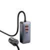 Baseus Share Univerzális szivargyújtós autós töltő 2xUSB + 2xTYPE C - QC PD 3.0 120W aljzattal (CCBT-A0G) - 0. kép