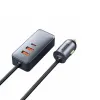 Baseus Share Univerzális szivargyújtós autós töltő 2xUSB + 2xTYPE C - QC PD 3.0 120W aljzattal (CCBT-A0G) - 1. kép