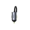 Baseus Share Univerzális szivargyújtós autós töltő 2xUSB + 2xTYPE C - QC PD 3.0 120W aljzattal (CCBT-A0G) - 3. kép