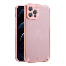 iPhone 12 Pro Armor Glitter tok pink