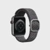 Apple Watch 38/40/41 mm Uniq Aspen fonott szíj szürke - 1. kép