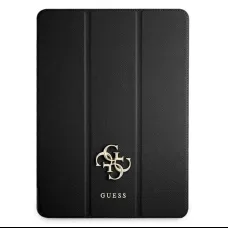 Guess Saffiano 4G Big Metal Logo tok iPad Pro 12.9'' 2021 (fekete)