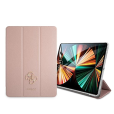 Guess Saffiano 4G Big Metal Logo tok iPad Pro 11'' 2021 (rózsaszín)