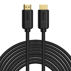 Baseus HDMI 2.0 kábel 4K 30 Hz 3D HDR 18Gbps 8m fekete (CAKGQ-E01)