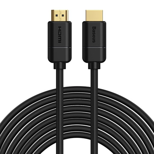 Baseus HDMI 2.0 kábel 4K 30 Hz 3D HDR 18Gbps 8m fekete (CAKGQ-E01)