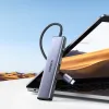 Ugreen USB Type-C - 4x USB 3.2 Gen1 HUB adapter ezüst (CM473 20841) - 1. kép