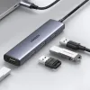 Ugreen USB Type-C - 4x USB 3.2 Gen1 HUB adapter ezüst (CM473 20841) - 4. kép