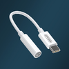 Joyroom 3.5mm mini audio jack - USB Type-C átalakító adapter fehér (SH-C1) - 4. kép