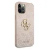 iPhone 12/ 12 Pro Guess GUHCP12M4GMGPI Big Metal Logo tok 4G pink - 1. kép