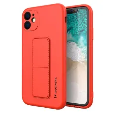 Xiaomi Redmi 10X 4G / Xiaomi Redmi Note 9 Wozinsky Kickstand flexibilis szilikon tok piros