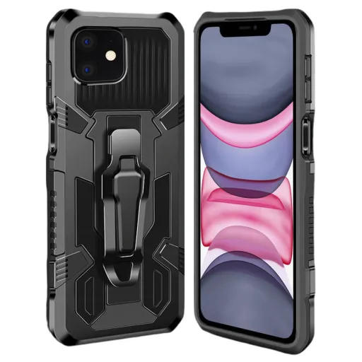 iPhone 11 Nexeri Tank Armored tok fekete iPhone 11 Nexeri Tank Armored tok fekete