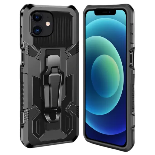 iPhone 12/ 12 Pro Nexeri Tank Armored tok fekete iPhone 12/ 12 Pro Nexeri Tank Armored tok fekete