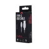 Maxlife USB - USB Type-C kábel 3A 1m fehér - 3. kép
