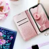 Samsung A22 4G Forcell Mezzo fliptok Mandala, rose gold - 1. kép