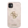 iPhone 11 Guess GUHCN614GMGPI Big Metal Logo tok 4G pink - 2. kép