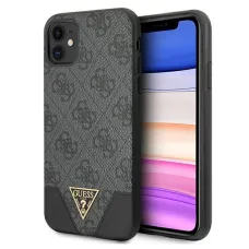 iPhone 11 Guess GUHCN61PU4GHBK 4G Triangle fekete