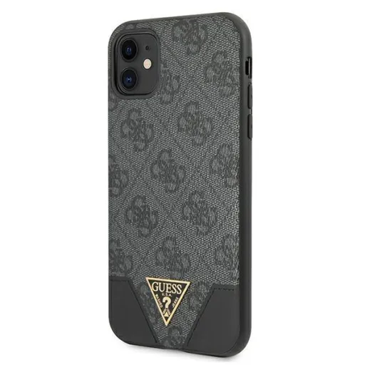 iPhone 11 Guess GUHCN61PU4GHBK 4G Triangle fekete