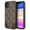 iPhone 11 Guess GUHCN61PU4GHBR 4G Triangle fekete - 0. kép