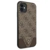 iPhone 11 Guess GUHCN61PU4GHBR 4G Triangle fekete - 4. kép