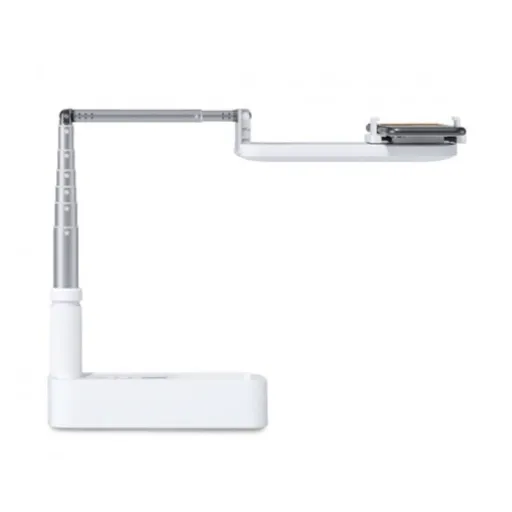4smarts LoomiPod asztali állvány fehér LED fény és Selfie-tripod, bluetooth távírányítással, fehér