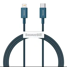 Baseus Superior USB Type-C - Lightning töltő és adatkábel PD 20W 1m kék (CATLYS-A03)