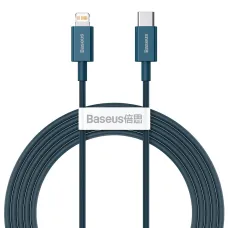Baseus Superior USB Type-C - Lightning töltő és adatkábel PD 20W 2m kék (CATLYS-C03)