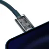 Baseus Superior USB Type-C - Lightning töltő és adatkábel PD 20W 2m kék (CATLYS-C03) - 3. kép
