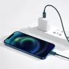 Baseus Superior USB Type-C - Lightning töltő és adatkábel PD 20W 2m kék (CATLYS-C03) - 4. kép