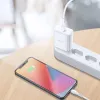 Dux Ducis Hálózati töltő adapter USB Type-C PD 20W + USB Type-C - Lightning 1m fehér - 2. kép