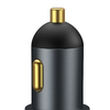 Baseus Share Together Autós szivargyújtós töltő USB / USB Type-C / 120W QC PD szürke - 2. kép