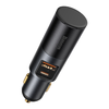 Baseus Share Together Autós szivargyújtós töltő USB / USB Type-C / 120W QC PD szürke - 4. kép