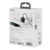Baseus Compact hálózati töltő adapter USB Type-C / USB-A 20W 3A PD QC3.0 fekete (CCXJ-B01) - 4. kép