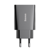 Baseus Speed Mini Hálózati töltő adapter USB Type-C 20W 3A PD QC fekete (CCFS-SN01) thumbnail