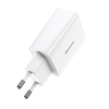 Baseus Speed Mini Hálózati töltő adapter USB Type-C 20W 3A PD QC fehér (CCFS-SN02) - 2. kép