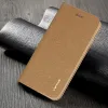 Samsung A12 Vennus Book fliptok arany - 0. kép