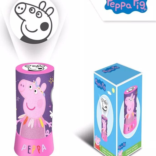 Peppa malac 2 az 1-ben kivetítő, lámpa, éjszakai fény (EWA17026PP)