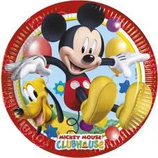 Disney Hravý Mickey Papierové taniere 8 ks 23 cm (PNN81508) Disney Hravý Mickey Papierové taniere 8 ks 23 cm (PNN81508)