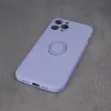 Samsung Galaxy A12 / M12 Szilikon tok hátlapi gyűrűvel lila - 4. kép