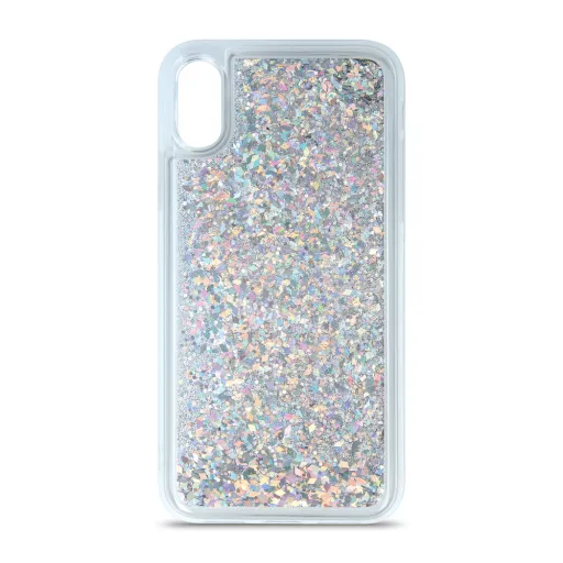 Samsung Galaxy A32 5G Liquid Sparkle folyékony flitteres tok ezüst Samsung Galaxy A32 5G Liquid Sparkle folyékony flitteres tok ezüst