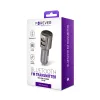 Forever Szivargyújtós töltő és FM transmitter Bluetooth TR-340 fekete - 2. kép