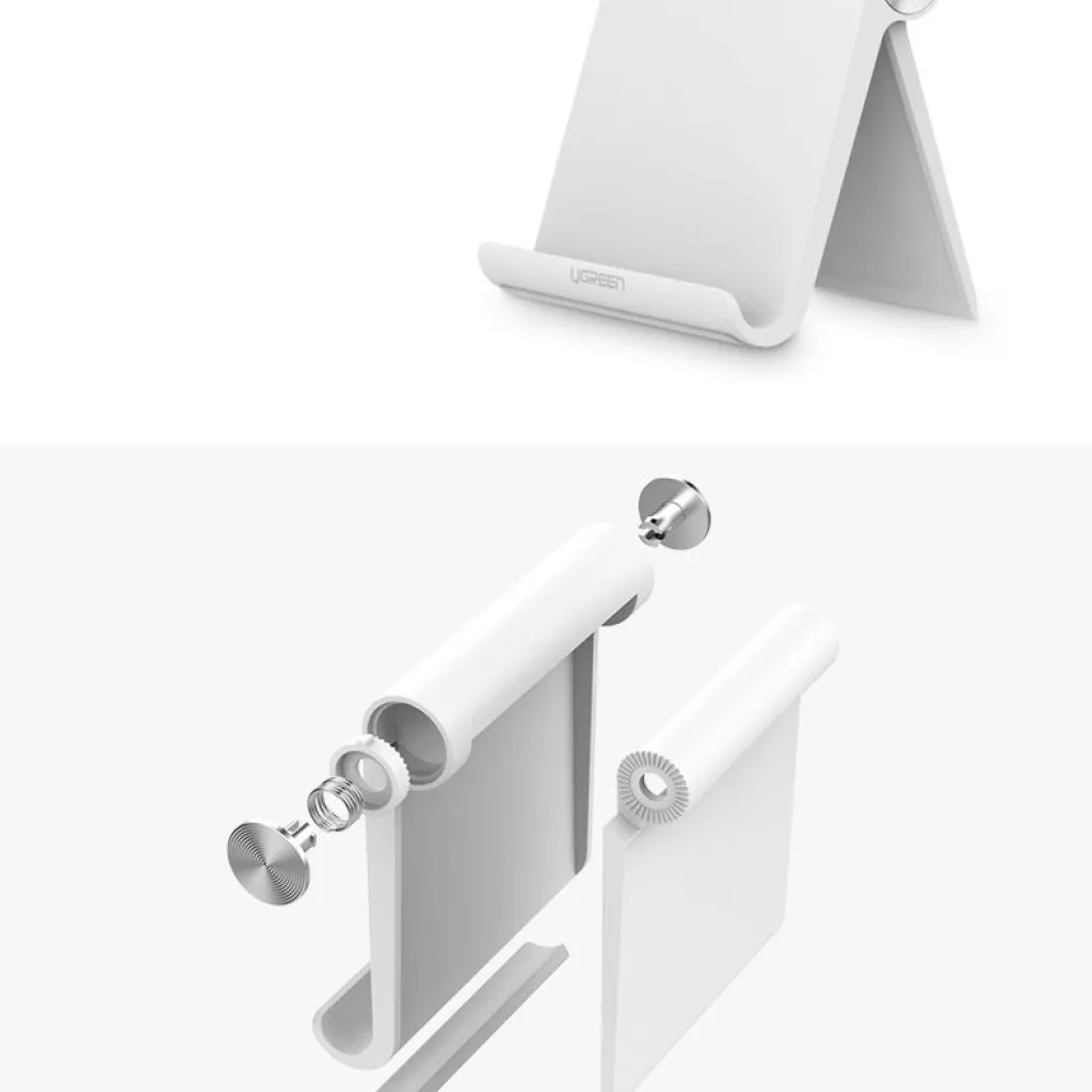 Ugreen Multi-Angle asztali telefon vagy tablet tartó állvány fekete (LP115 50748) - 15