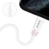Dudao USB Type-C - Lightning kábel 18W 1m PD fehér (L6X) - 0. kép