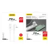 Dudao USB Type-C - Lightning kábel 18W 1m PD fehér (L6X) - 1. kép