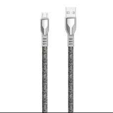 Dudao USB - Micro USB Zinc Alloy 5A 1m USB kábel szürke (L3PROM)