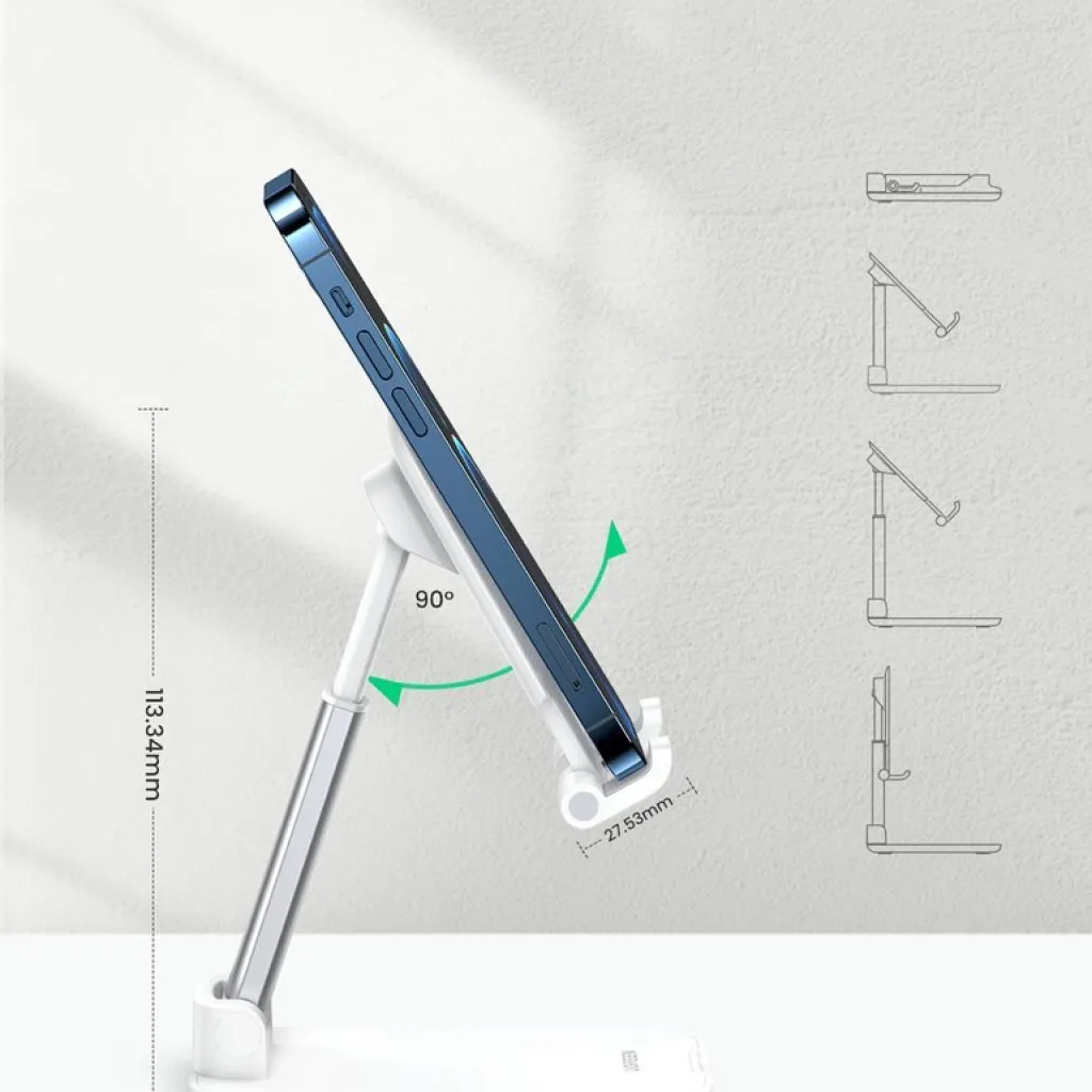 Ugreen Összecsukható telefontartó fekete (LP373) - 8