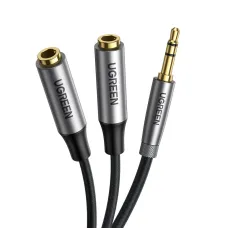 Ugreen AUX 3.5mm mini jack elosztó kábel 0.2m (AV191 50253)